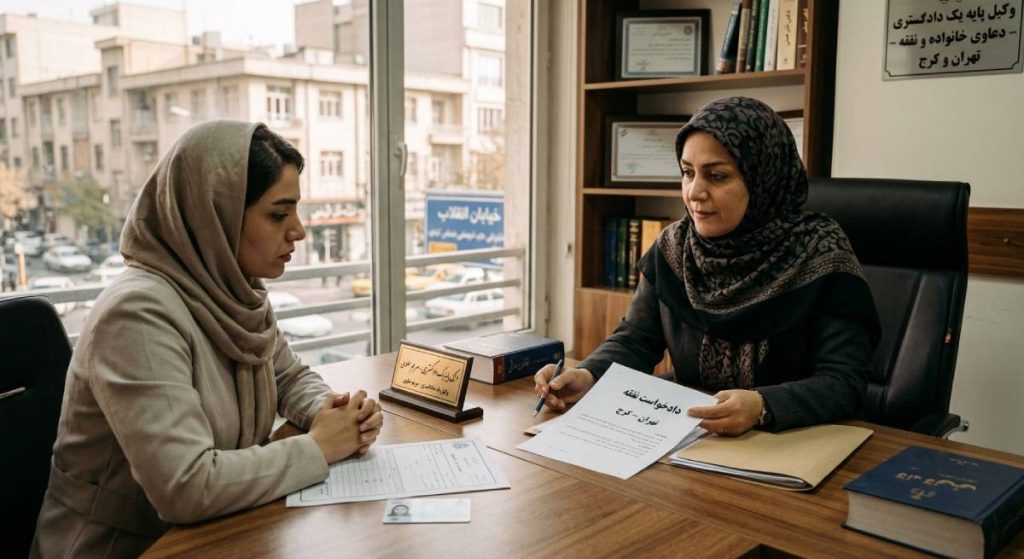 وکیل برای نفقه در تهران و کرج