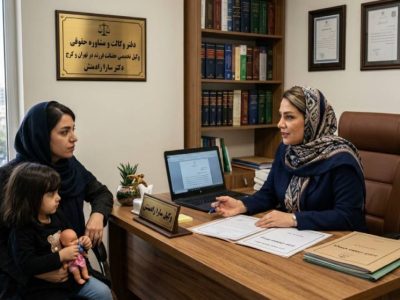 وکیل برای حضانت در تهران و کرج